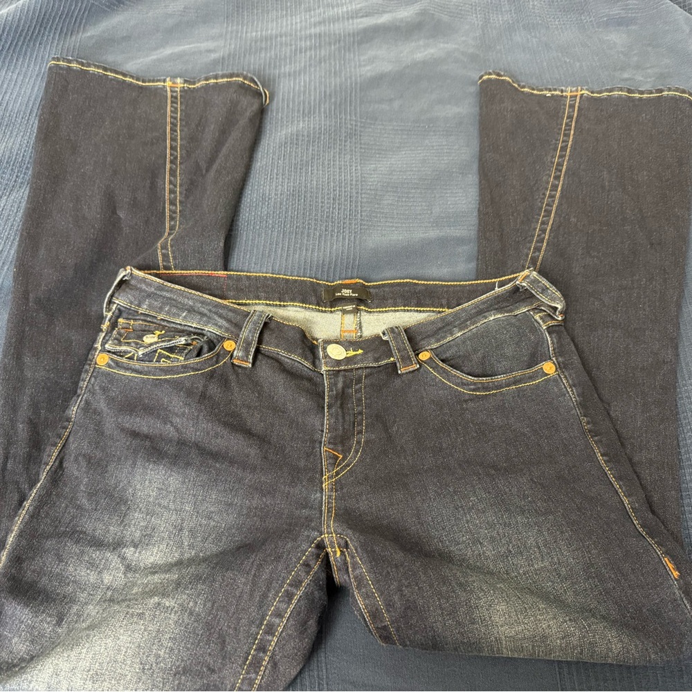 True Religion Indigo Boot Cut Jeans